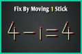 Matchstick Riddle: Solve 1x5=8 by Moving Just 1 Stick
